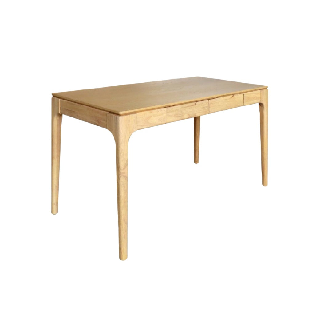 Table de travail en bois avec tiroirs pour bureau - 160 x 80 x 75