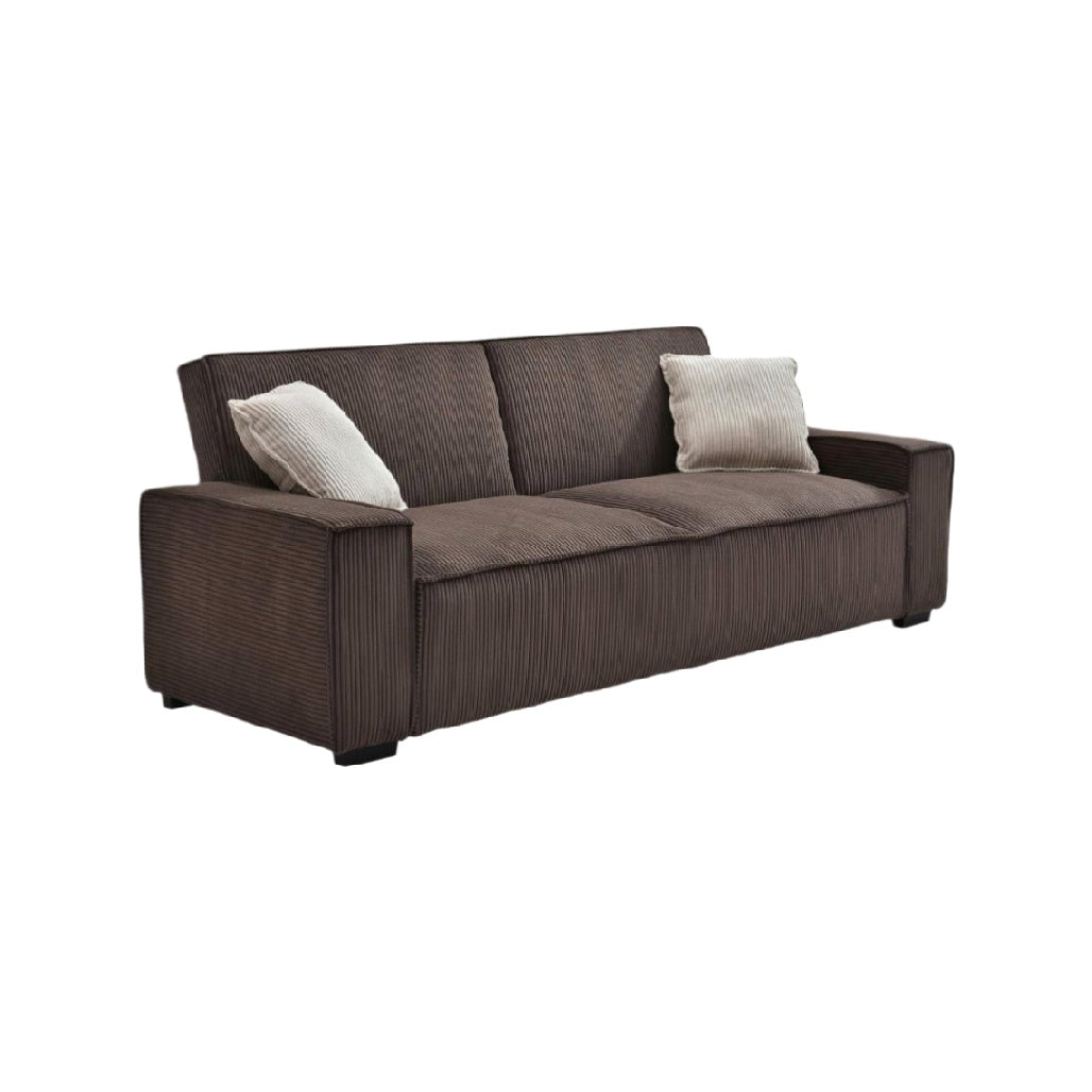 Canapé convertible pour salon en tissu - 200 x 85 x 90