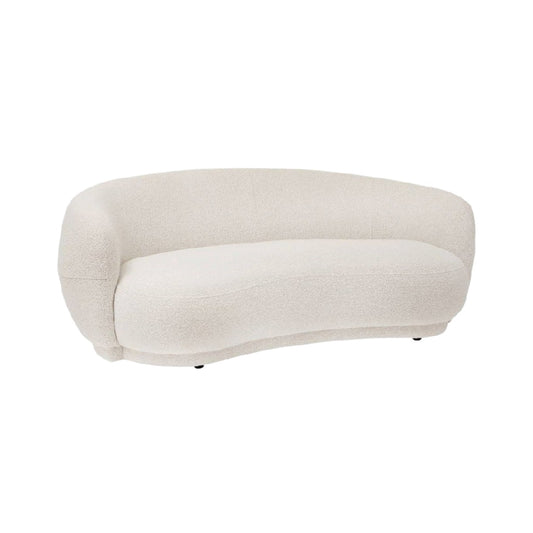 Canapé modulable pour salon en tissu - 150 x 80 x 70
